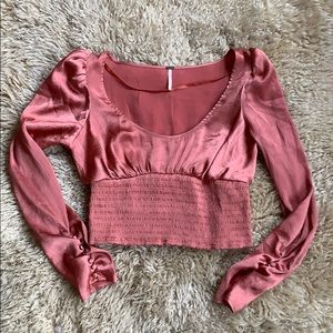 Gorgeous pink Free People Top